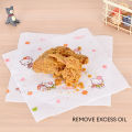 Locaupin 50 Sheets Printed Kitchen Paper Towel Roll Reusable Cleaning Dish Washable Oil and Water Absorbent Tissue. 