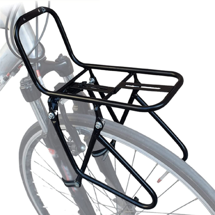 Bicycle Front Rack, Luggage Touring Carrier Racks 15KG Pannier