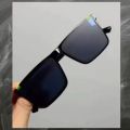 Polarized UV400 High Quality Double Poly Fashion Sunglass For Men – Black Color*.