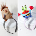 Ratatouille Hairband Plush Doll Headband Banger Clip Wide-Brimmed Hairpin super baby.