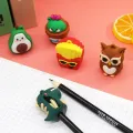 School Office Supplies With Keychain Mini Pencil Sharpener Animal Shape Kawaii Cartoon Pencil Sharpener Creative Mini Pencil Cutter Kawaii Kids Gifts. 
