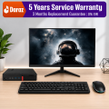 Lenovo ThinkCentre M910q Tiny Core i5 7th Gen Mini PC Full Setup with 19" HD Monitor, Keyboard & Wireless Mouse. 