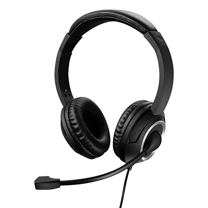 Transparent Headset Chat Wired USB Headset Call Center Headset