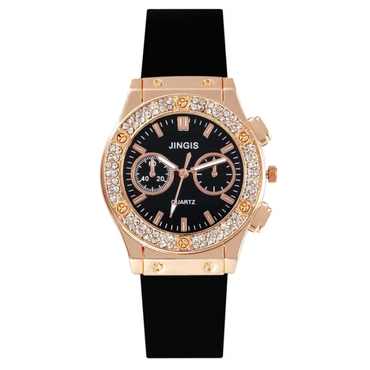 Luxury%20Fashion%20Women%20Silicone%20Watches%20High%20End%20Double%20Diamond%20Scale%20Dial%20Ladies%20Quartz%20Wristwatches%20Casual%20Watch%20Reloj%20Mujer%20-%20Image%205