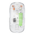 Foreign trade new transparent dual-mode bluetooth wireless mouse rechargeable silent office mouse neutral spot wholesale.