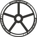 For HONDA PCX 125 PCX125 PCX-125 Reflective Motorcycle Wheel Sticker Hub Inner Decals Rim Stripe Tape. 