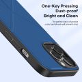 ROCK Element Plus TPU + PC Shockproof Protective Case with Folding Holder For iPhone 13 Pro. 