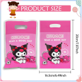 10pcs 16.5*25cm Kuromi Gift Loot Bag My Melody Kid Boy Birthday Supplies Sanrio Decorations Kids Boys Party Favors. 
