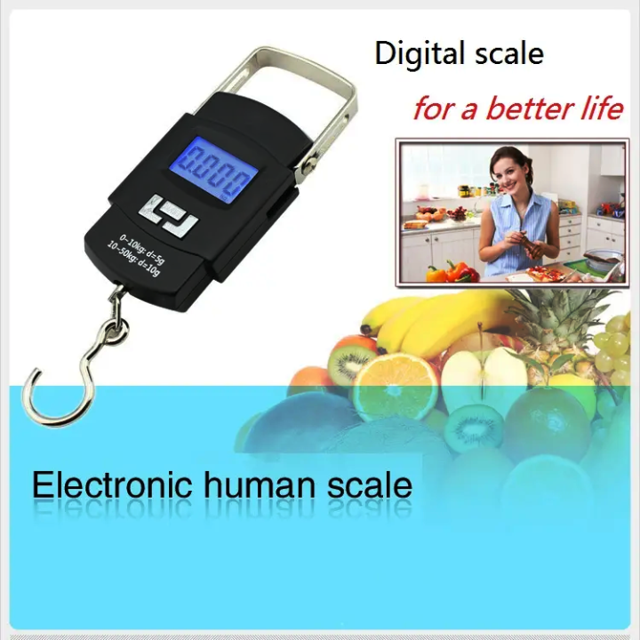 Electronic%20Portable%20Weight%20LCD%20Digital%20Scale%2050%20kg%20Capacity%20With%20Hanging%20Hook,%20Accuracy%205g/10g,%20Hanging%20Digital%20Weight%20Machine%20for%20Luggage,%20Cylinders,%20Fishing%20Hunting%20&%20Any%20Others%20Household%20Item%20(BLACK%20COLOR%20BODY%20AND%20BLUE%20DISPLAY)%20-%20Image%203