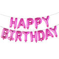 Happy Birthday Banner Foil Balloon Birthday Party Supplies, Happy Birthday Balloons for Party Decoration. 