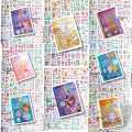 Kawaii Cute Sticky Scrapbooking Journal Decorative Sticker Book (24Sheet).
