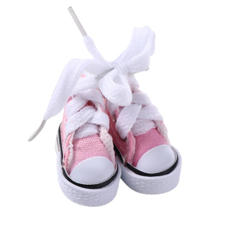 1Pair%203.5CM%20Fashion%20Casual%20Doll%20Canvas%20Shoes%20For%20BJD%20Dolls%20Sneakers%20Shoes%20Boots%20Dolls%20Mini%20Accessories%20Girl%20Children%20Toy%20Gift%20-%20Image%207