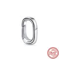 New 925 Silver Stackable Two-tone Little Lucky Rings Styling Mini Charm Beads Fit Original Pandora Me Bracelet Rings DIY Jewelry.