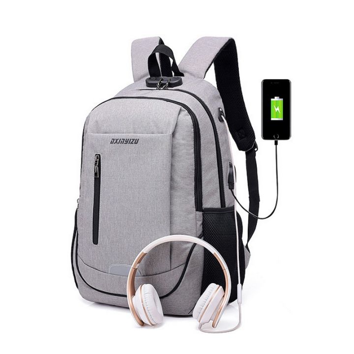15.6Inch%20Anti-Theft%20Waterproof%20Laptop%20Backpack%20Add%20Usb%20Charging%20And%20Headphone%20Port%20Laptop%20Bag%20With%20Security%20Lock%20-%20Image%208