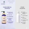 Lafz Onion Seed Oil Shampoo for Hair Care Deep Conditioning Natural Ingredients 200 Ml.