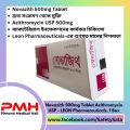 Novazith 500mg Tablet Azithromycin USP - LEON Pharmaceuticals, 1 Box. 