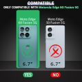 Crystal Clear Back Cover Case for Motorola Moto Edge 60 Fusion 5G | Shockproof Soft TPU Case | Cushioned Edges for Ultimate Protection Back Cover Case (TPU, Transparent).