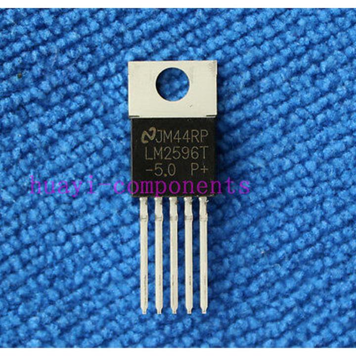 LM2596T LM2596 LM 2596 Fixed 5V 3A Voltage Regulator Buck IC Max Input