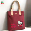 TAG Lifestyle Exclusive Embroidery Design Canvas Tote Bag different ColorFashionable Top Handle With 2outside Pockets Trendy Fashionable Tote Bag for University, College Students Girls And Women..