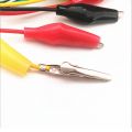 High-Quality Dual-End Crocodile Clip Test Cable - 10 Pack, 48cm Length, Multi-Color, Iron Clips for Easy Testing.