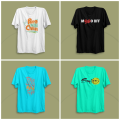 4 pis combo casual Printed T Shirt For Men. 