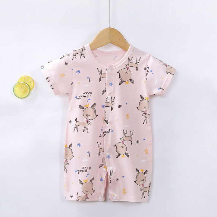 2024%20New%20Baby%20Onesies%20Newborn%20Romper%20Suit%20Short%20Sleeve%20Thin%20Harness%20Infant%20Clothing%20Baby%20Clothes%20-%20Image%207