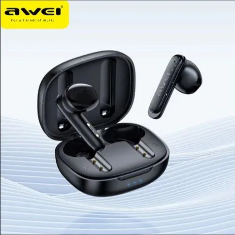 AWEI T66 Wireless Bluetooth Earbuds Noise Cancelling Earbuds for