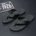 Herringbone slippers summer 2024, new fashion for wear, trendy Korean version, personalized outdoor anti slip men's beach sandals.
