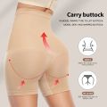 Women's Tummy Control with Buckle Shapewear Panties High Waist Trainer Female Slimming Body Shaper Shorts Large Size.
