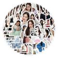 10/60Pcs Kpop Stickers IVE Photos New Album Formula of Love Cute Kpop Girl Group Idol Star Stickers Set Fans Gift.