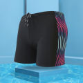 Men's Swimwear Pants Summer Beach Swim Shorts Trunks Swimsuit Swimming Trunks Boxer Briefs Quick Dry Sswimming Trunks. 