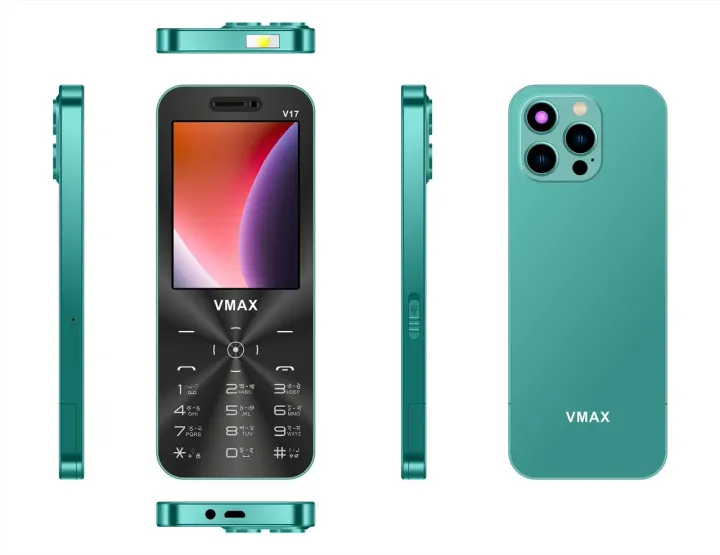 Vmax V17 smart feature phone with 365 days warranty