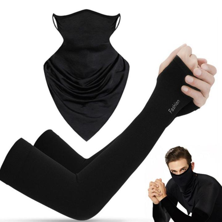 Hand%20Gloves%20&%20Bandana%20Face%20Cover%20Ear%20Hanging%20Scarf-%20Black%20Combo%20Pack%20-%20Image%202