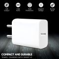 VIVO 90W FlashCharge VOOC USB-A Charger QC 4.0 for V50, X200, X200 Pro - White.