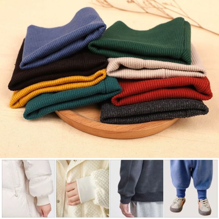 Trouser Legs Seamlessly Repair Elastic Elastic Rib Cuffs Stretchy - Main Image