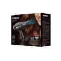 Kemey-KM-2376/2378 - 3000W ( 2 in 1 ) Powerful-Professional-Heavy-Duty-Hair-Dryer--- Black. 