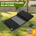 12W Foldable USB Solar Panel Cell Charger for Mobile Phone Hiking. 
