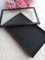Premium quality 100 Slot Glass Black Velvet Jewelry Ring Case Display Store Storage Box Tray Organizer. 