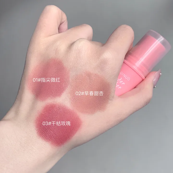 SHAQINUO%20Vitality%20Smooth%20Blush%20Stick%20Natural%20Matte%20Contouring%20Brightens%20and%20Highlights%20Complexion%20Not%20Easy%20to%20Smudge%20Rouge%20-%20Image%202