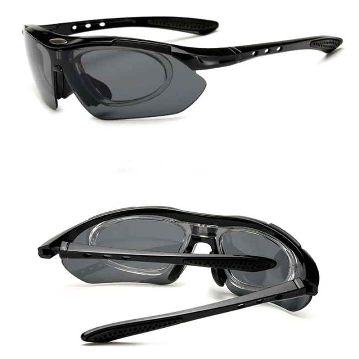 HoneyYami%20Sports%20Men%20Ladies%20Sunglasses%20Road%20Bike%20Glasses%20Mountain%20Bike%20Cycling%20Protection%20Goggles%20Glasses%20Bike%20Glasses%20Protection%205%20Lenses%20-%20Image%204