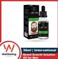 Aichun Beauty Beard Growth Solution Oil for Men 30ml 1 ps ,.,'.l;.