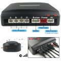 Option 2-Red Sensors-Koorinwoo LCD Screen Parktronics 8/4 For Cars Parking Sensors HD System 22MM Camera With Radar Detector Full Kit For Android DVD.
