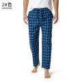 Red Black Plaid Pajama Pants Men Lounging Relaxed House PJs Sleep Bottoms Mens Flannel Cotton Drawstring Button Fly Sleepwear. 
