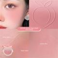 Peach Makeups Blush Palette 6 Colors Facil Rouge Blusher Powder Natural Silky Makeup Matte Blush Pixi Makeup Korean Cosmetics.