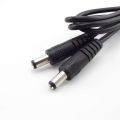 12V 3A DC Male to Male Power Supply Diy Cord Cable 5.5*2.1mm Male CCTV Adapter Connector Power Cords 0.5M/1M/2M. 