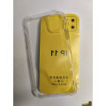 For Ip 11 Camera Protection Premium Silicone Case Crystal Clear Soft TPU Ultra-Thin Transparent Flexible Protective Mobile Phone Back Cover.
