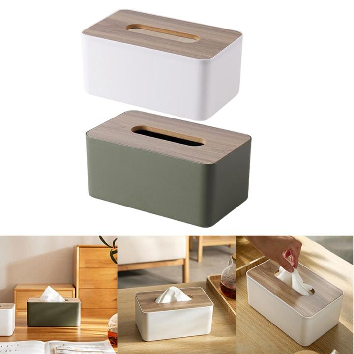 Tissue%20Box%20Holder%20with%20Bamboo%20Wood%20Cover%20Napkin%20Dispenser%20for%20Restaurant%20-%20Image%203