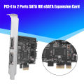PCIe to 2 Ports SATA IDE eSATA RAID Controller Cards PCI Express Expansion Card. 