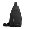 Men Shoulder Bags Waist Pack Male Canvas Chest Bag for Men Fashion Messenger Crossbody Bags Travel Sling Bag Fanny Pack.