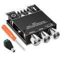 ZK-502MT Amplifier Bluetooth 5.0 Subwoofer Amplifier Board 2.0 Channel Amplifier Board ZK 502MT Amplifier.